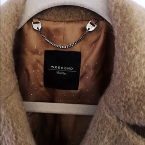 Maxmara weekend wool alpaca coat size 38